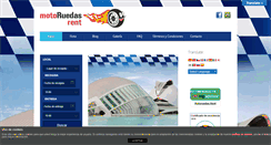 Desktop Screenshot of motoruedas-rent.com